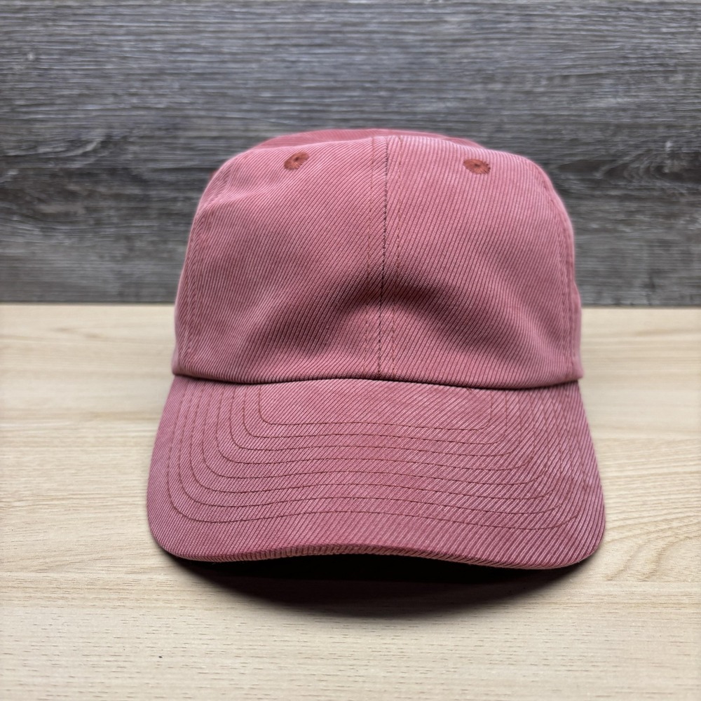 PING Hat Cap Strap Back Mens Pink Golf Adjustable Cotton Twill Collection